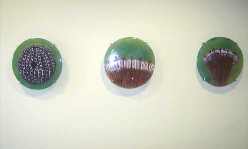 tre runda glas